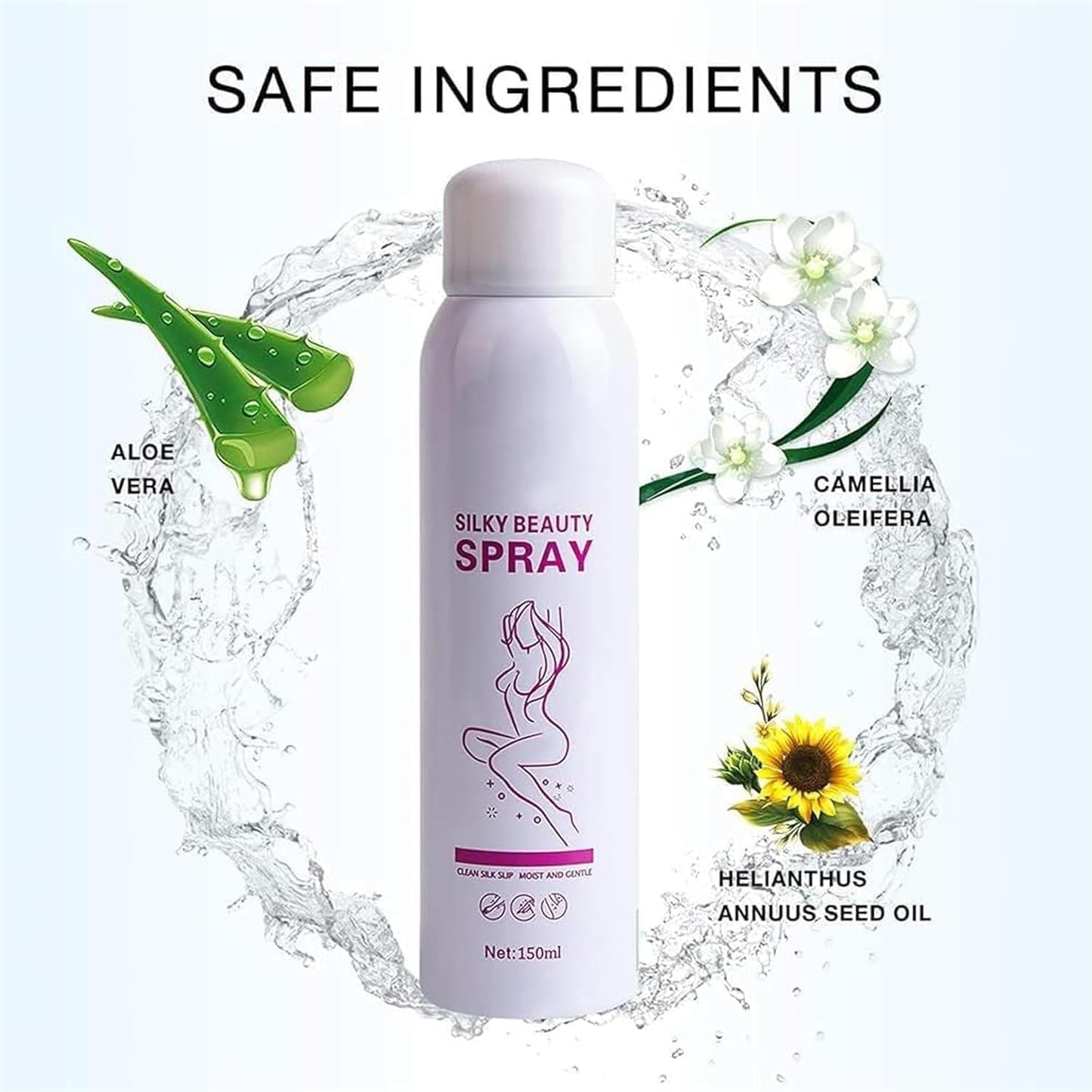 Natural Silky Beauty Spray Depilador – 150ml
