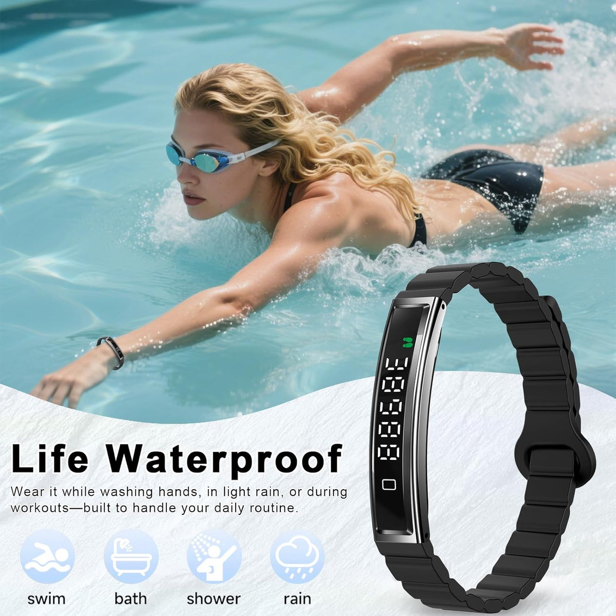 Smart Bracelet for Women – Fitness & Sleep Tracker