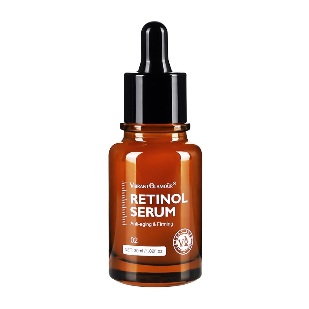 VIBRANT GLAMOUR Anti-Aging Retinol Face Serum (30ML) Rediscover youthful, glowing skin with every drop