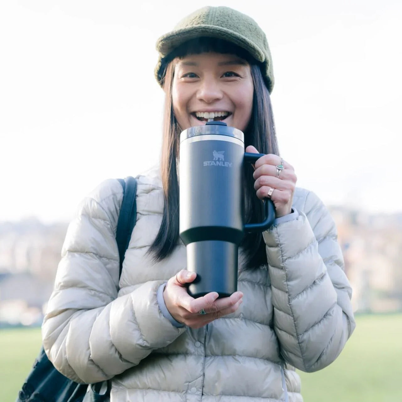 Stanley Quencher H2.0 FlowState Tumbler | 40oz Sustainable Stainless Steel –
