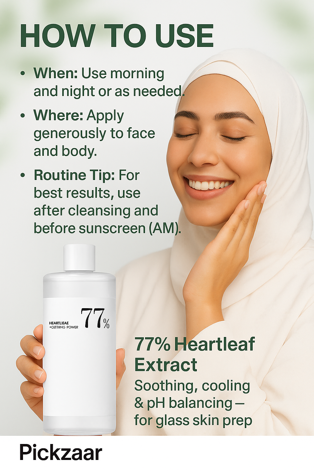 Anua Heartleaf 77% Soothing Toner – 250ml