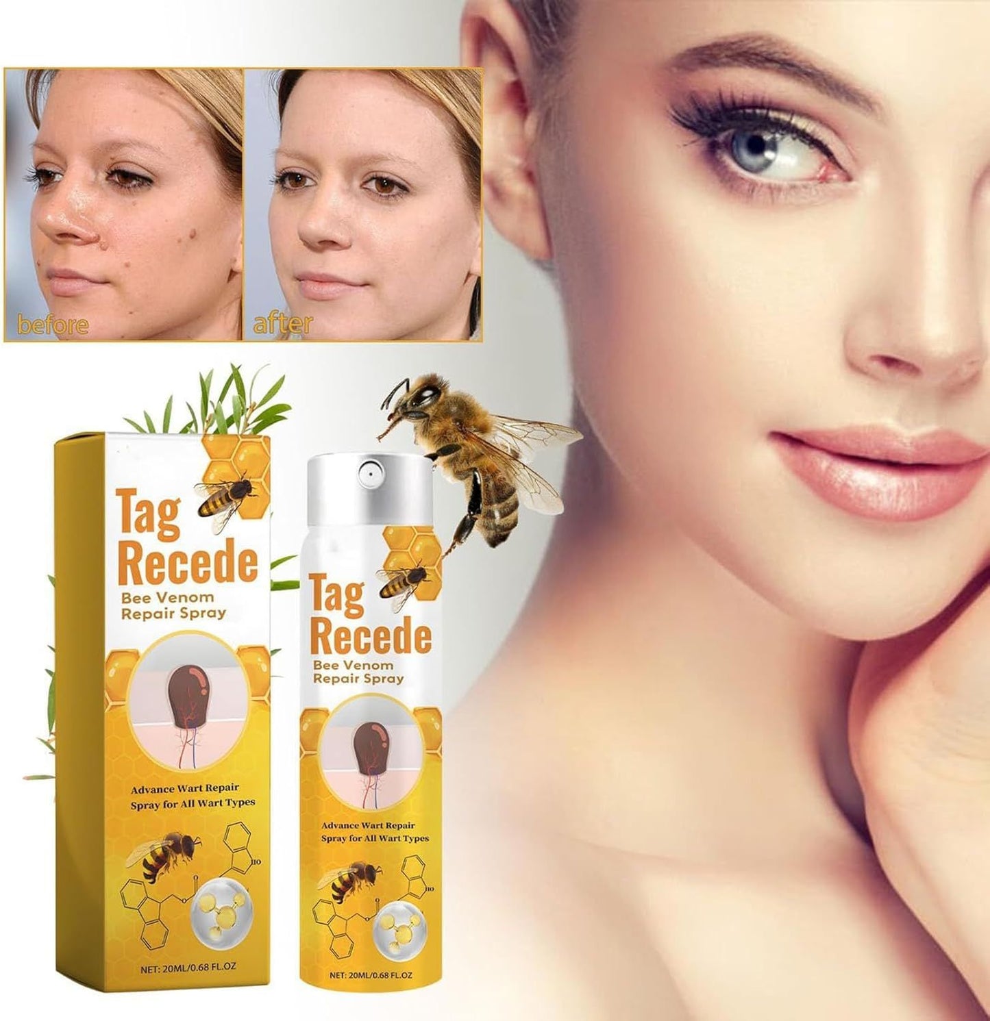 Bee Venom Treatment Spray – P-Venom Smooth Skin Spray 20ml