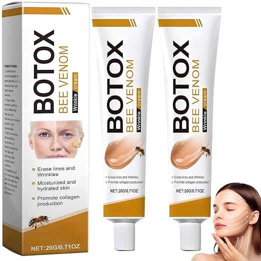 Botox Bee Venom Cream – Anti Aging Bee Venom Wrinkle Removal Face Cream