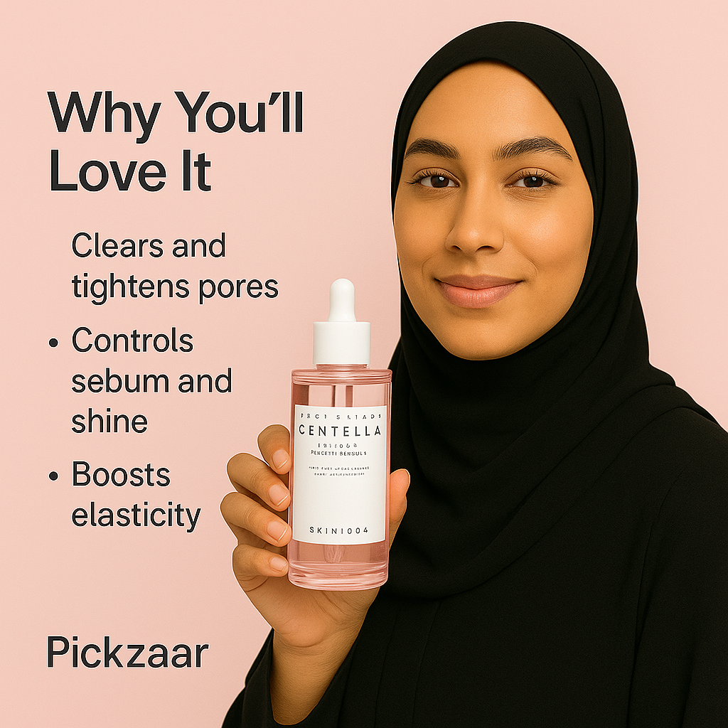 أمبولة SKIN1004 المنعشة لتنقية المسام - 100 مل وداعًا للمسام المرئية ومرحبًا ببشرة ناعمة ومتوازنة