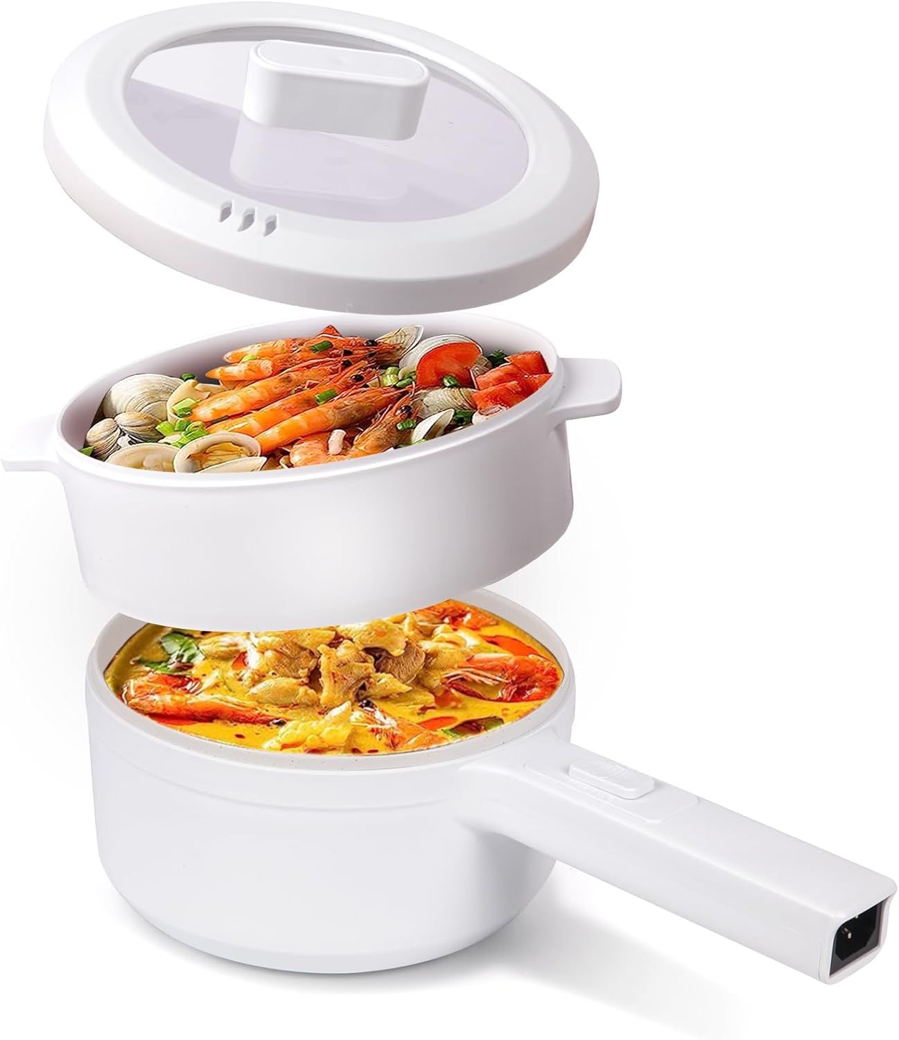 800W Mini Electric Cooker – Portable Hot Pot for Fast Cooking UAE