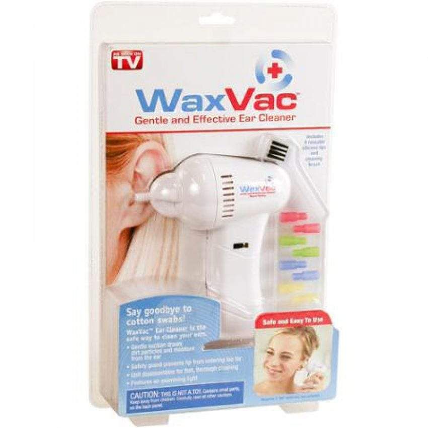 Effectively Ear Cleaner – Safe Ear Wax Removal Device with Gentle Suction & Light | Wax-Vac Ear Cleaner