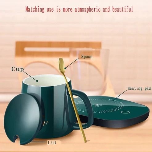 Electric Coffee Warmer UAE – Adjustable Temperature & Safe Heating