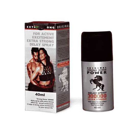 Men Delay Spray – Strong Horse Power 300000 Premium Edition | Long Lasting Performance Spray for Men