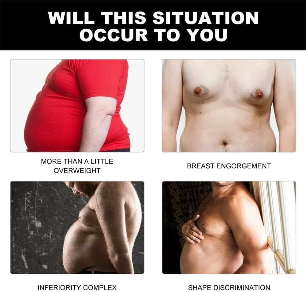 MenTherm Bee Venom Gynecomastia Heating Oil for Men | Chest Firming Oil UAE