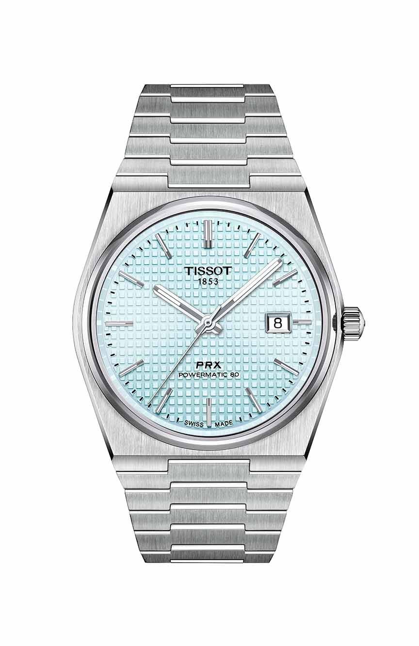Tissot PRX 316L Stainless Steel Men’s Watch – Grey Dial | Swiss Quartz