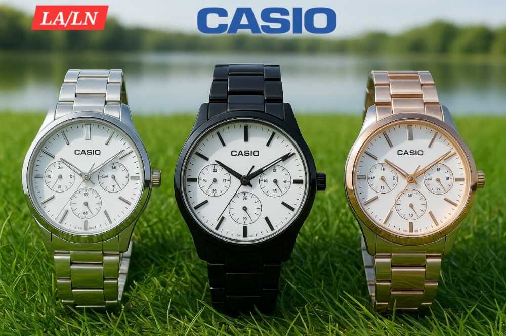 Casio MTP-V300D Men’s Stainless Steel Watch | Classic Analog